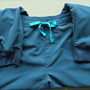 Men's Carribean Blue FIGS Tansen Jogger Scrub Pants